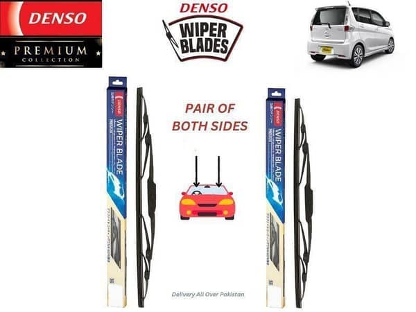 Mitsubishi Ek Custom 2011-2019 Denso Wiper Blade - 2 Pcs Set - Denso Premium