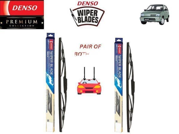 Suzuki Mehran 1988-2012 Denso Wiper Blade - 2 Pcs Set - Denso Premium