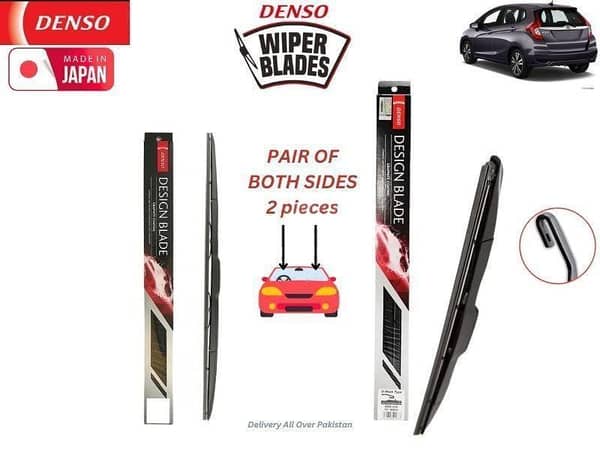 Denso Wiper Blade Set for Honda Fit (2015-2020) - Made in Japan