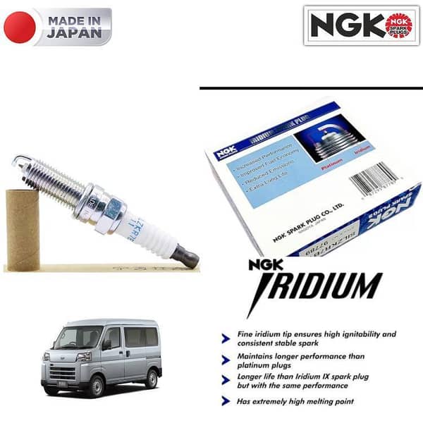 Diahtasu Hijet 2004-2023 Iridium Spark Plug 3 pcs