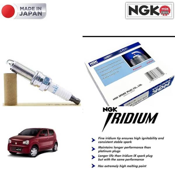 Suzuki Alto Pakistan assembled 2019-2023 Iridium Spark Plug 3 pcs