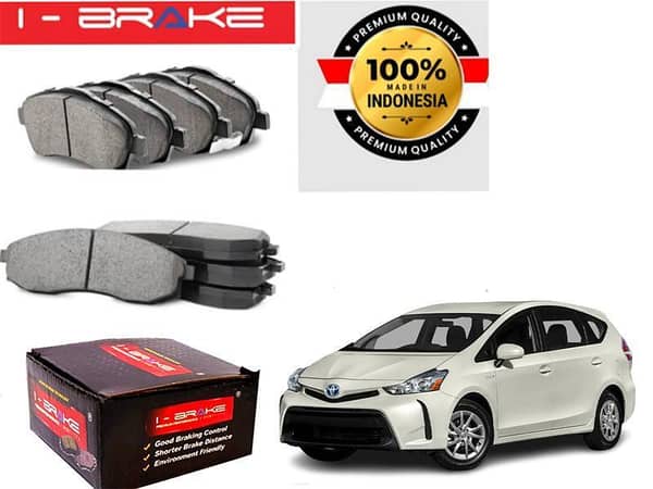 Toyota Prius Alpha 2015-2019 I-Brake Front Brake Pad Made In Indonesia | Premium Braking