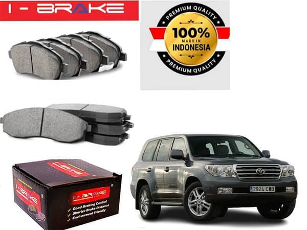 Toyota Land Cruiser V8 2010-2023 I-Brake Front Brake Pad Made In Indonesia | Premium Braking