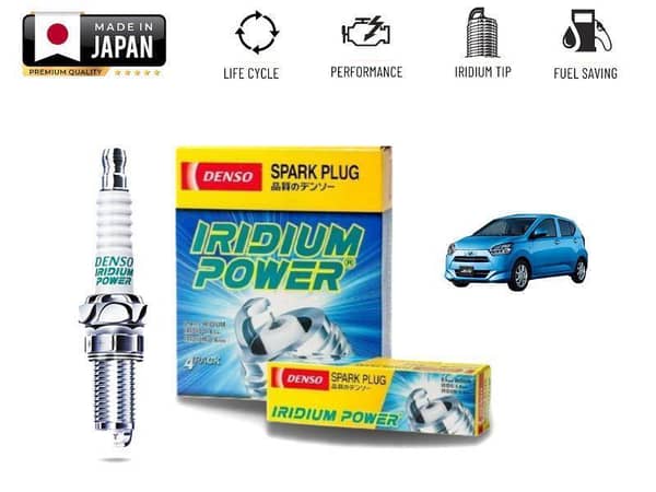 Daihatsu Mira 2017-2024 Denso Iridium Spark Plug - 3 Pieces Made in Japan
