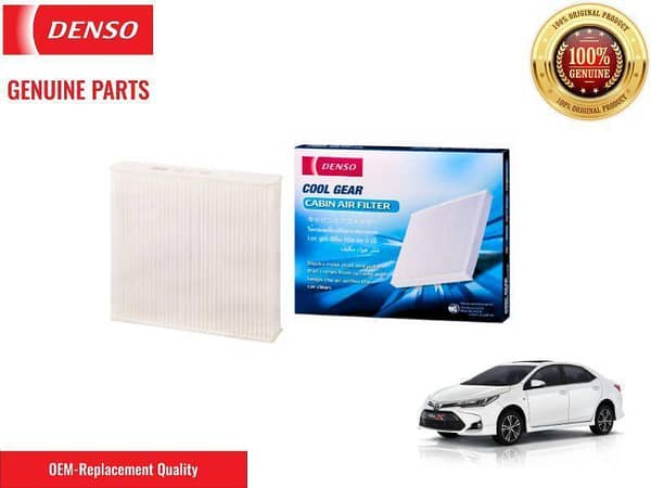 Toyota Corolla Altis 2018-2024 Denso Cabin Filter - Genuine Cool Gear Ac Filter​​​