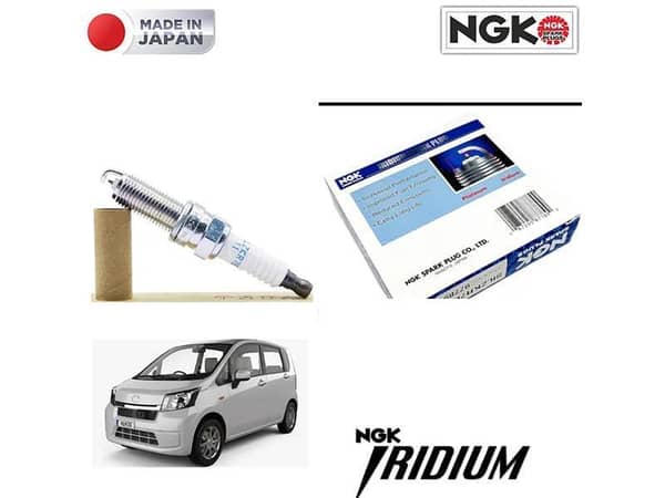 Daihatsu Move 2006-2014 Iridium Spark Plug 3 Pieces NGK Made In Japan