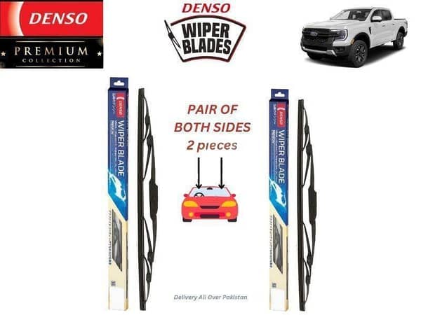 Ford Ranger 2019-2024 Denso Wiper Blade - 2 Pcs Set - Denso Premium