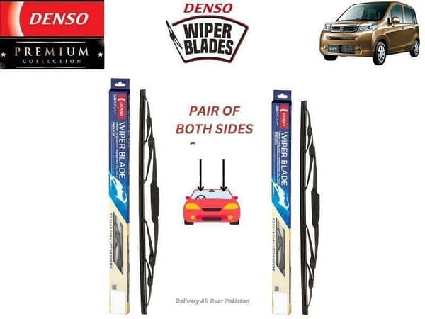 Honda Life 2008-2014 Denso Wiper Blade - 2 Pcs Set - Denso Premium