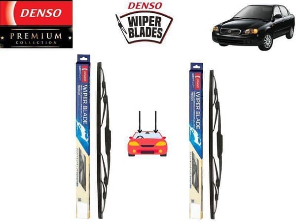 Suzuki Baleno 1998-2005 Denso Wiper Blade - 2 Pcs Set - Denso Premium