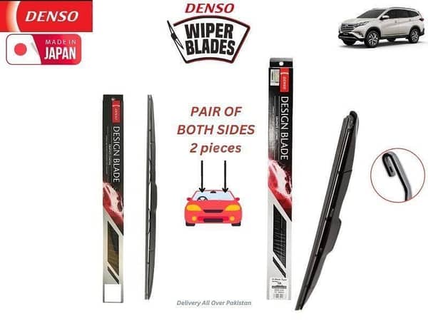 Denso Wiper Blade Set for Toyota Rush 2018-2024 - Made in Japan