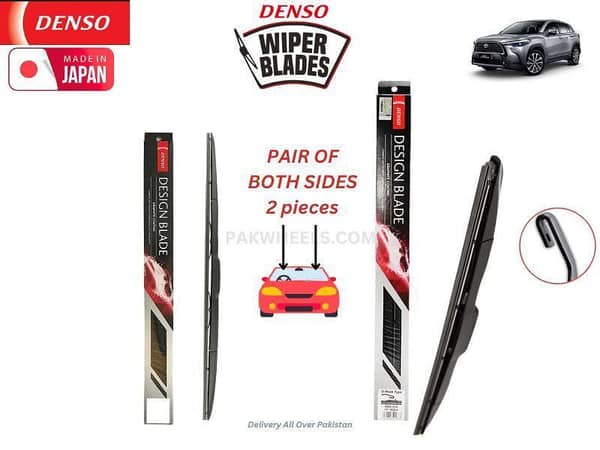 Toyota Corolla Cross Hybrid 2021-2024 Denso Wiper Blade Set - Made in Japan
