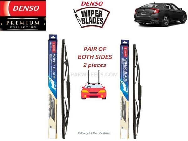 Honda Civic 2016-2022 Denso Wiper Blade - 2 Pcs Set - Denso Premium