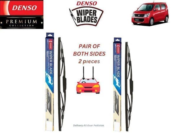 Suzuki Wagon R 2014-2024 Denso Wiper Blade - 2 Pcs Set - Denso Premium