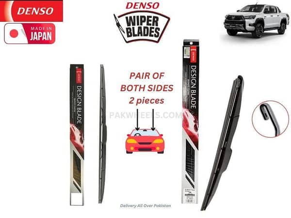 Denso Wiper Blade Set for Toyota Revo 2016-2024 - Manufactured in Japan
