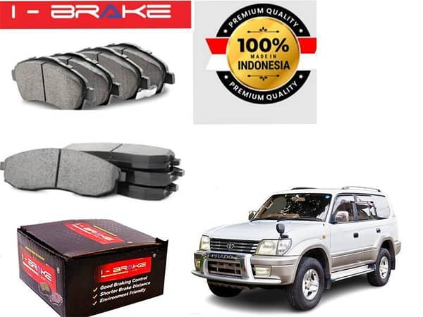 Toyota Prado 1984-2001 I-Brake Front Brake Pad Made In Indonesia | Premium Braking