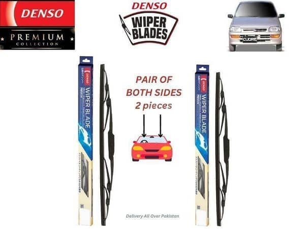 Daihatsu Cuore 2000-2012 Denso Wiper Blade - 2 Pcs Set - Denso Premium
