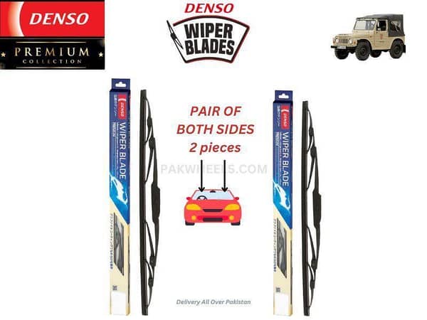 Suzuki LJ80 Denso Wiper Blade - 2 Pcs Set - Denso Premium