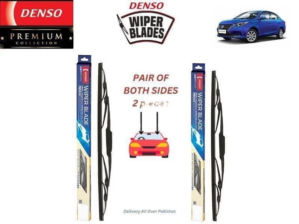 Changan Alsvin Denso Wiper Blade - 2 Pcs Set - Denso Premium