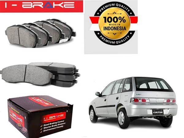Suzuki Cultus 2007-2017 I-Brake Front Brake Pad Made In Indonesia | Premium Braking