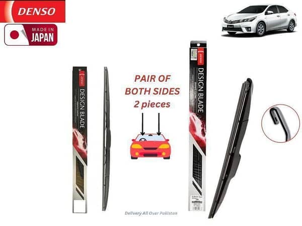 Toyota Corolla Altis 2014-2018 Denso Wiper Blade - 2 Pcs Set - Made in Japan