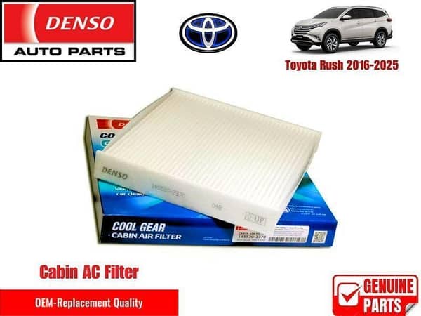 Denso Genuine Cabin Filter for Toyota Rush 2016-2025 - OEM Quality
