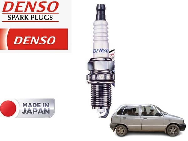 Suzuki Mehran 1988-2012 Denso Spark Plug Platinum Tip - Made In Japan - 3 Pcs