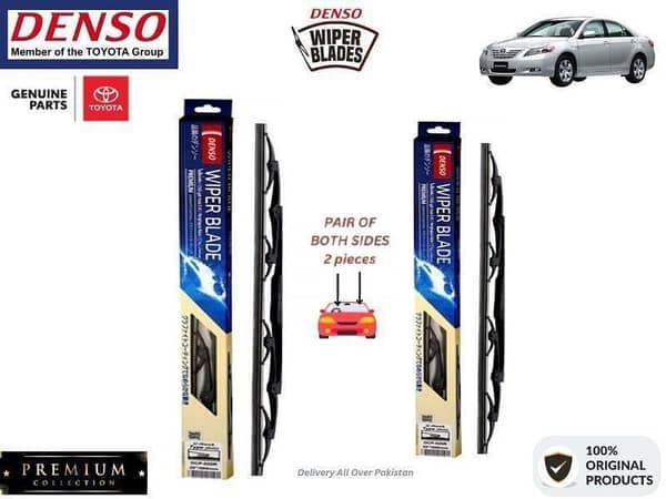 Toyota Camry Denso Wiper Blade - 2 Pcs Set - Denso Premium