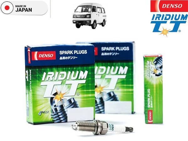Suzuki Bolan 2012-2024 Denso Iridium Twin Tip Spark Plugs - 3 Pcs - Better Fuel Economy
