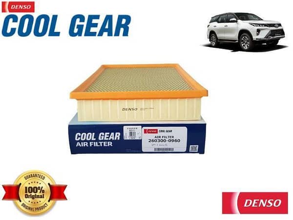 Toyota Fortuner 2016-2021 Denso Air Filter Genuine - Cool Gear