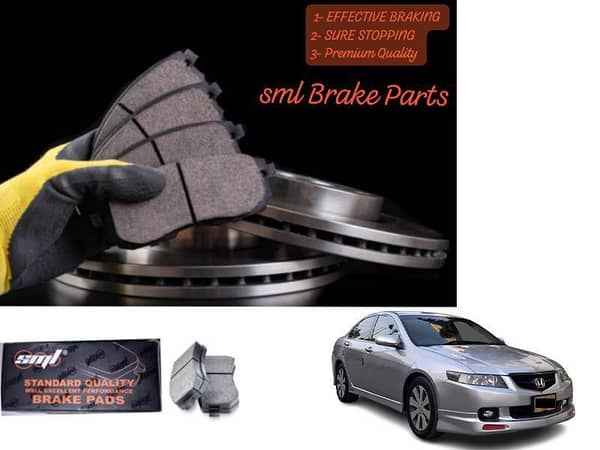 Honda Accord Cl-9 2002-2006 Front Disc Brake Pad - SML Brake Parts - Advanced Braking