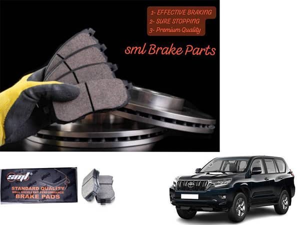 Toyota Prado 2010-2023 Front Disc Brake Pad - SML Brake Parts - Advanced Braking