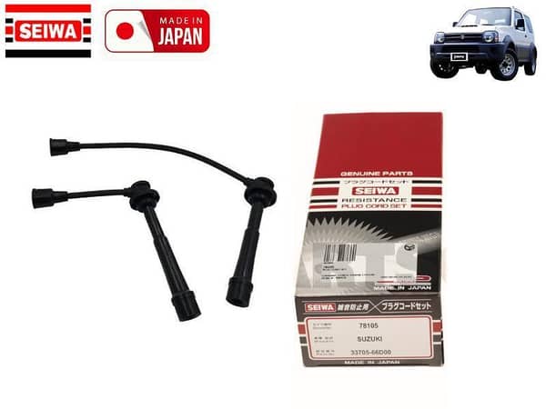 Suzuki Jimny 1300CC Seiwa Spark Plug Wires Set - Made In Japan