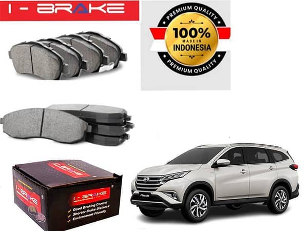 Toyota Rush 1500cc 2018-2023 I-Brake Front Brake Pad Made In Indonesia | Premium Braking