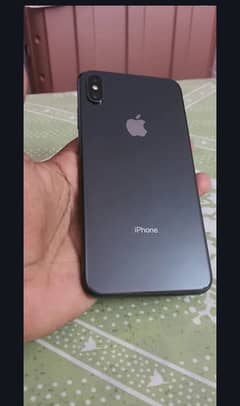 Iphone xs max pta approved 64 gb only battery chnge all ok