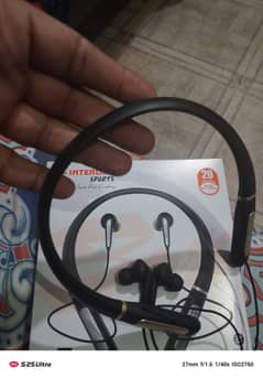 interlink neck band sports with mp3 player