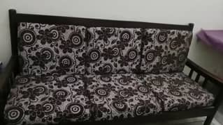 wooden sofa set  5 seater