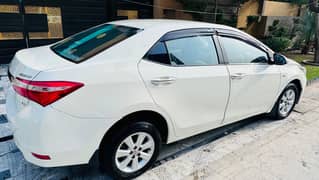 Toyota Corolla 2017 GLI 1.3 Automatic  white color