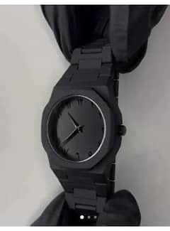 Black Arabic Aura Watch