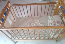 Baby Wood Cot