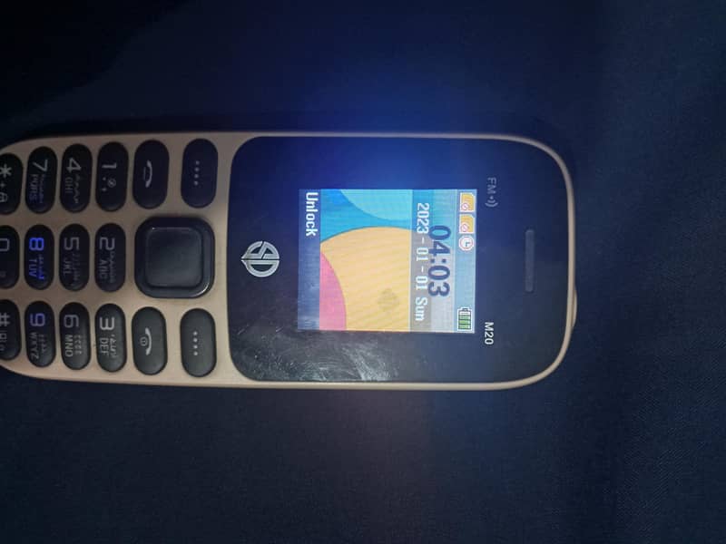 keypad mobile in excel and condition only three month used 1