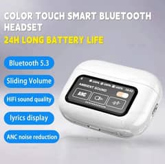 White Airpod seamless connectivity
