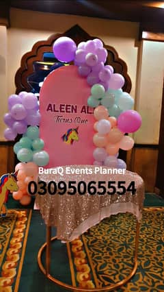 Theme  Birthday Decor |  Balloons Decor |  Bridal Shower | welcome