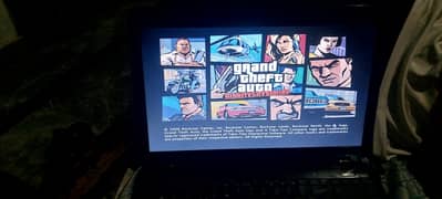laptop with original charger GTA working  exchange possible