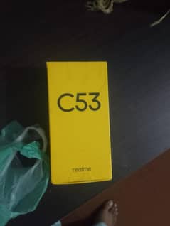 Realme C53.6+4 gb ram 128 memory with box