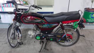 Honda CD70 For Sell . All parts Genuine . Urgent sell. Need Money
