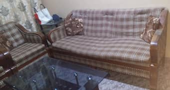 sofa set with table