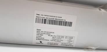 Haier 1 Ton HSU-13HFCS/013USDC(W)