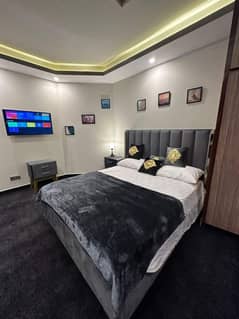 Daily basis 1bed ROM full furnished apartments safe and scour 100%coupe allow