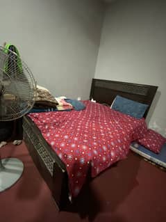 Bed For Sale 85K Bed With Mattress