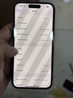 Apple iPhone 15 pro 256 g. b Non pta